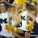 The Michigan dance team performs during a taping of ESPN's College Game Day at Crisler Arena on Saturday morning. Melanie Maxwell I AnnArbor.com